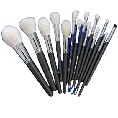 14 pcs eco amazon cosmetic professional friendly  makeup brush set with logo