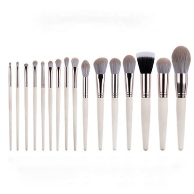 16pcs vegan synthetic hair wood beauty cosmetics maquillaje brushes makeup brush